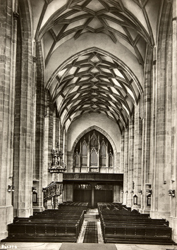 Vorschaubild Moritzkirche, Langhausgewölbe (Foto 1990)